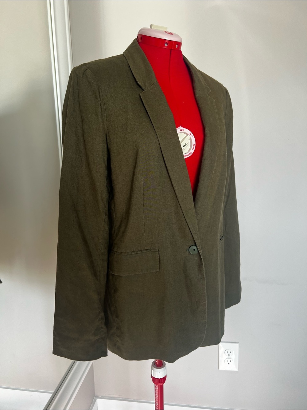 Banana Republic Olive Blazer - Single Button